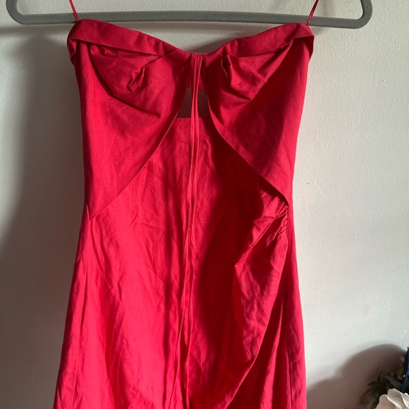 Elegant Red Evening Dress bloggers favorite - Picture 2 of 4